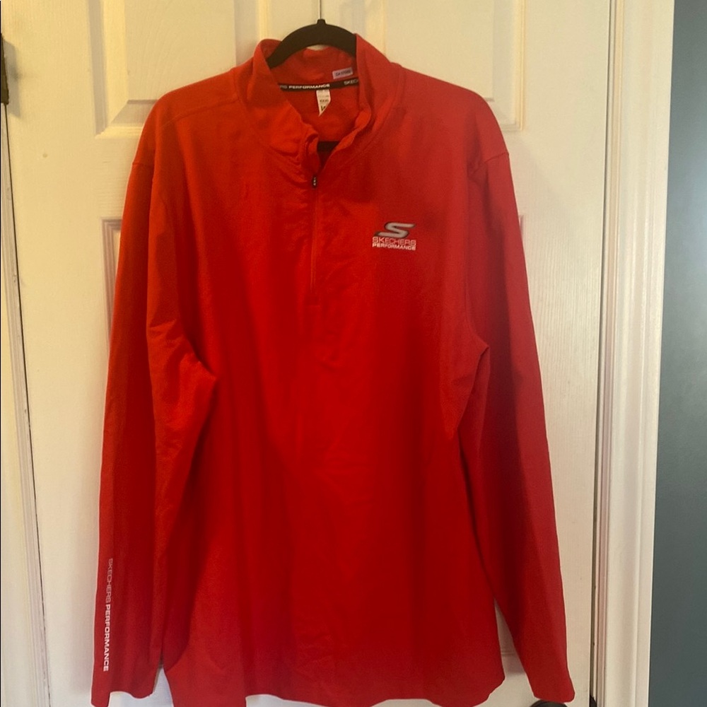 Skechers Red Pullover Jacket